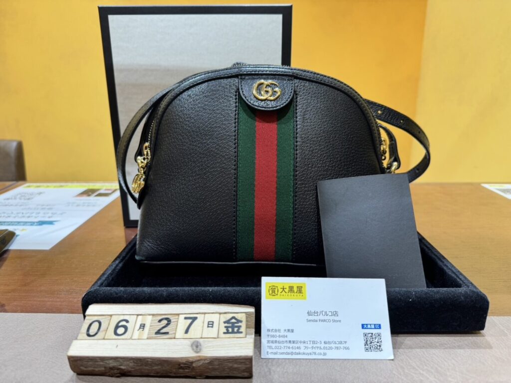 グッチ　GGスプリーム　買取　仙台PARCO　大黒屋